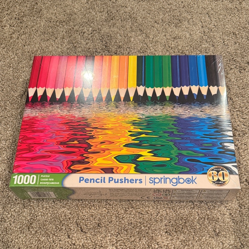 Springbok Pencil Pushers 1000 Piece Puzzle